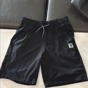 Abercrombie & Fitch Black Athletic Shorts Streamlined Design